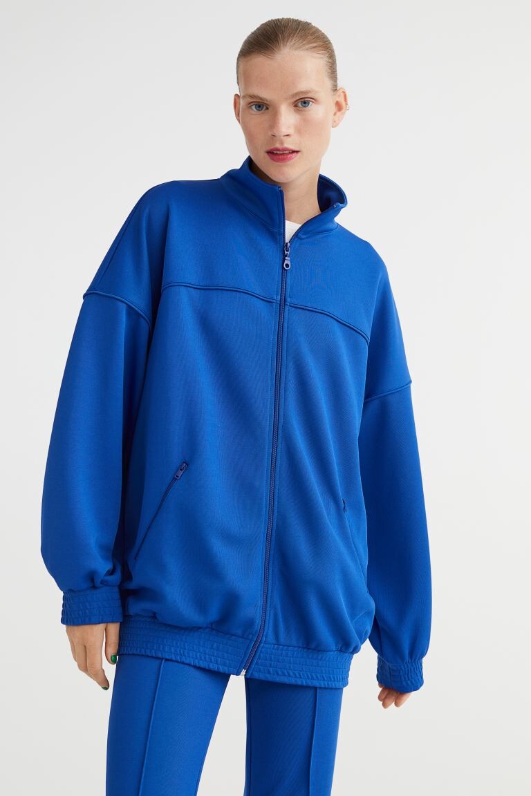 

Спортивная куртка H&M, ярко-голубой