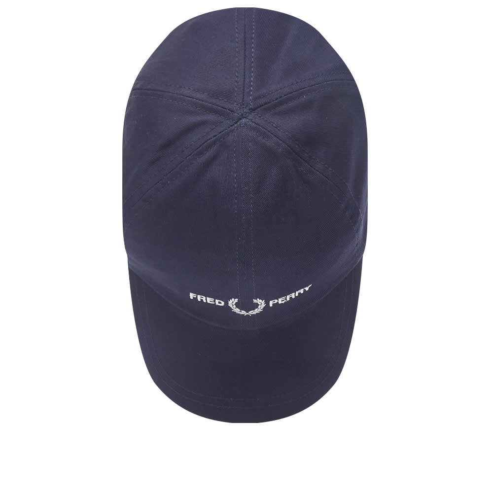

красный - Твиловая кепка Perry с графическим логотипом Fred Perry Authentic