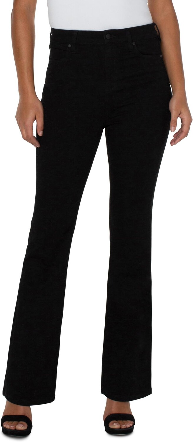 

Джинсы Lucy High-Rise Bootcut Eco Black Compression Denim in Black Rinse Liverpool Los Angeles, цвет Black Rinse