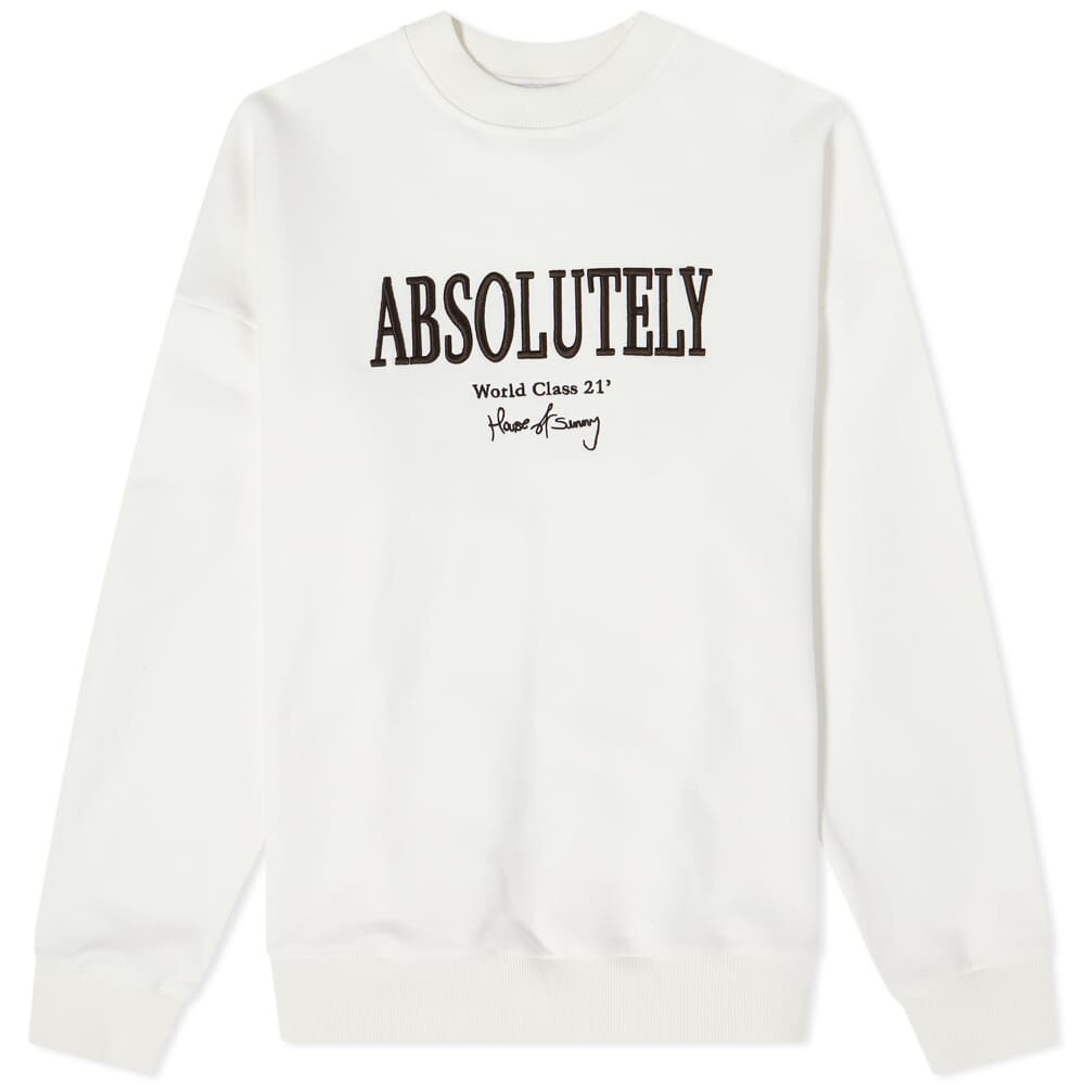 

Толстовка House Of Sunny Fabulous Crew Sweat, Белый