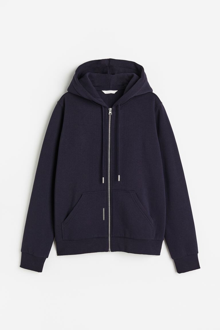 

Толстовка на молнии H&M, темно-синий