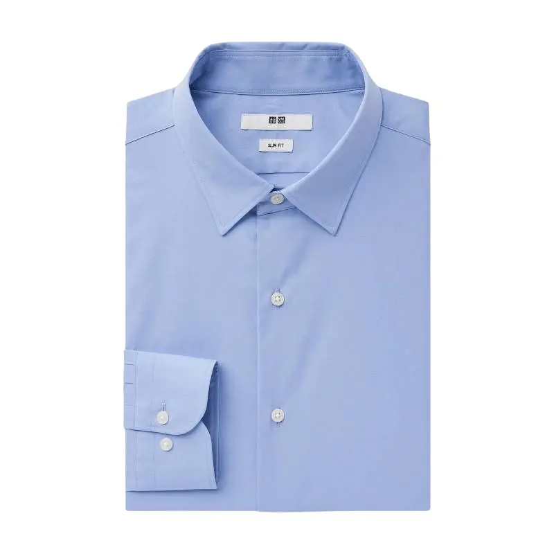

Рубашка Uniqlo, голубой