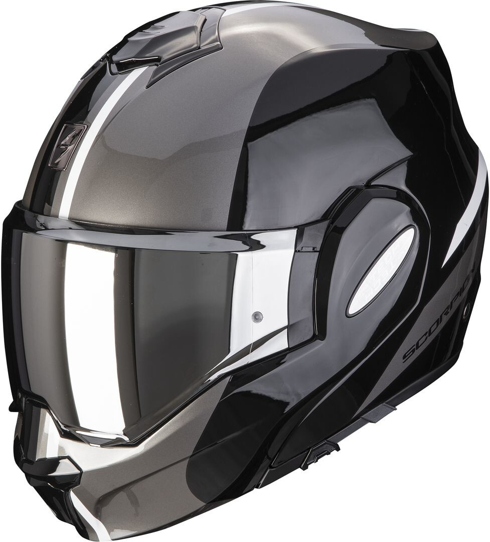 

Scorpion Exo-Tech Evo Forza Шлем, черный/серебристый