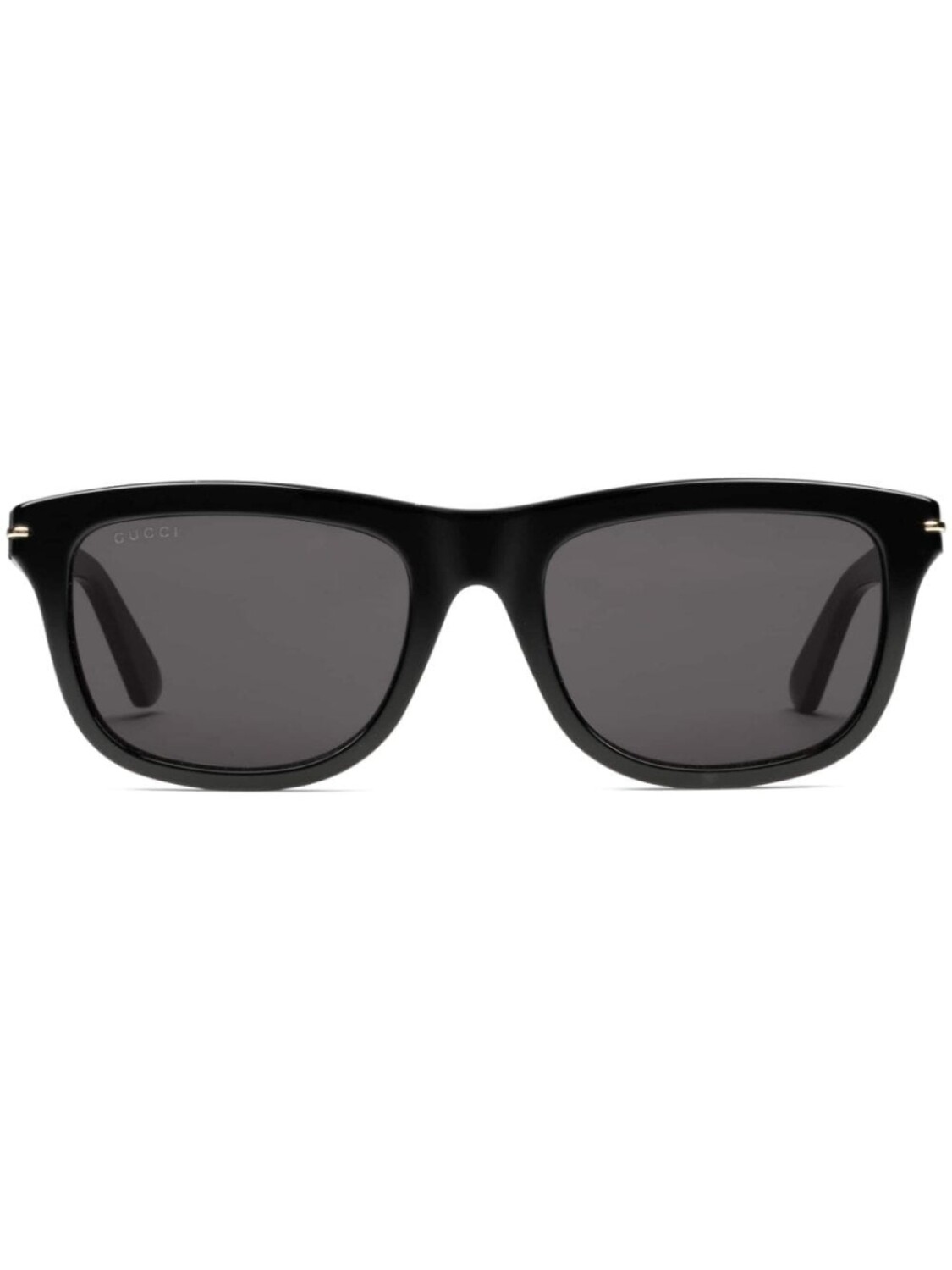 

Gucci Eyewear солнцезащитные очки в прямоугольной оправе, черный