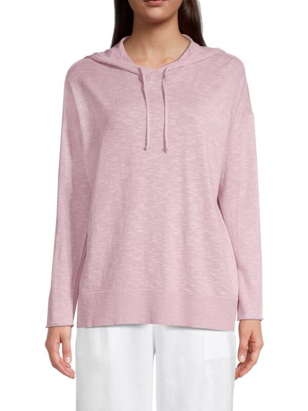 

Толстовка с капюшоном Eileen Fisher Light pink