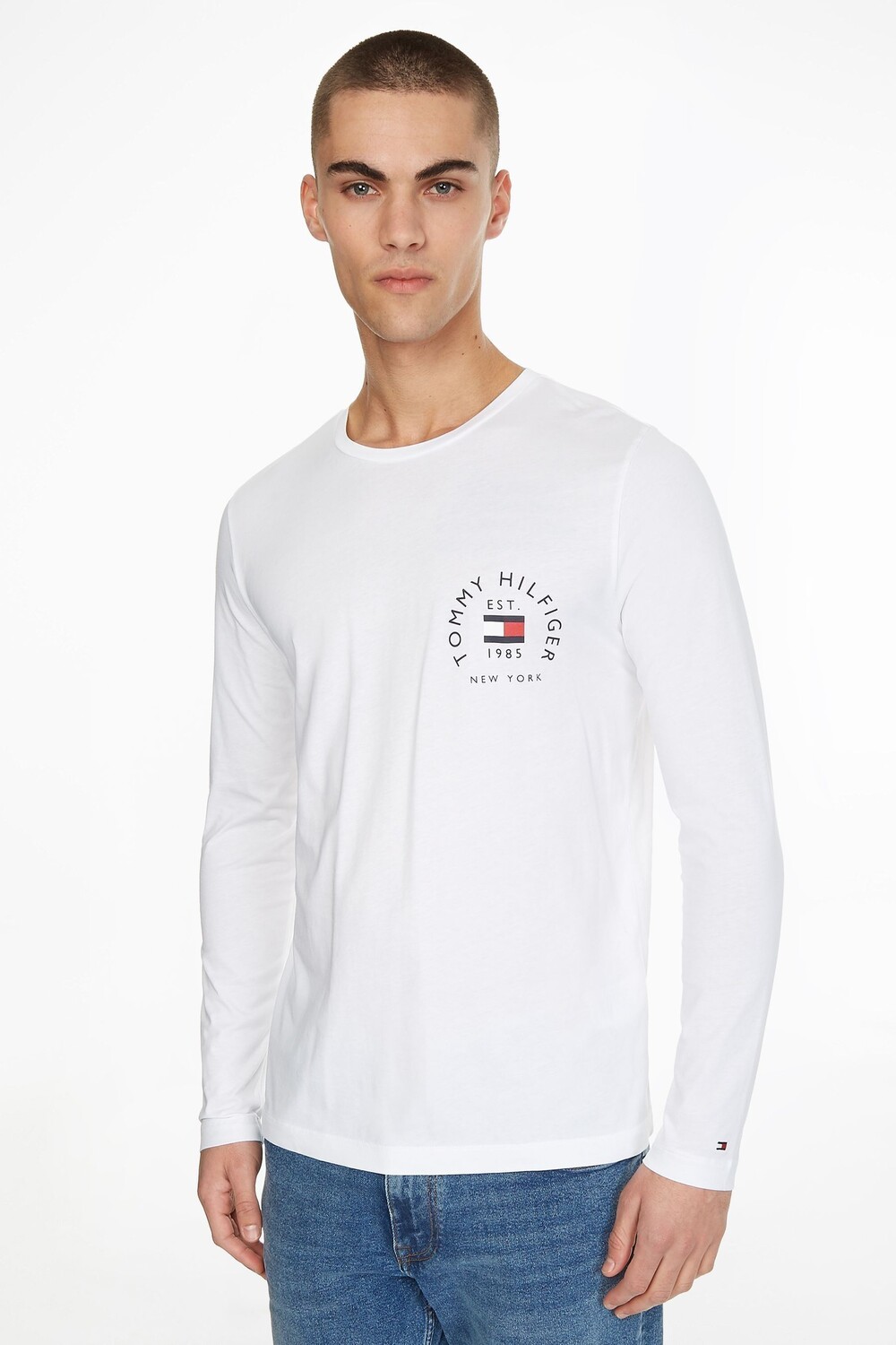 

Футболка Архив белого флага Tommy Hilfiger, белый
