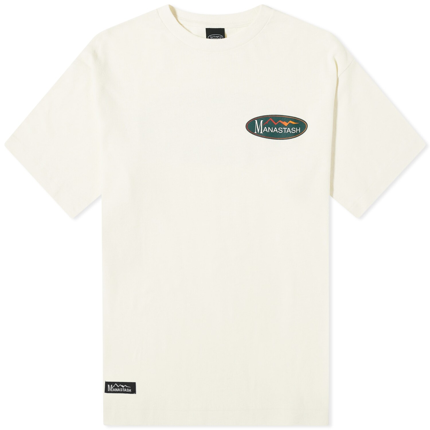 

Футболка Manastash Original Logo Hemp T-shirt, кремовый