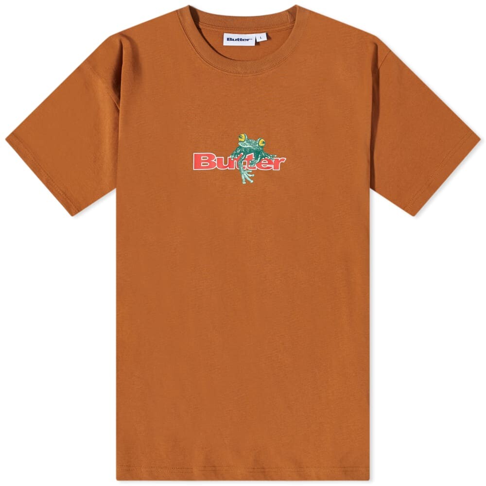 

Футболка Butter Goods Tree Frog Logo Tee, Коричневый