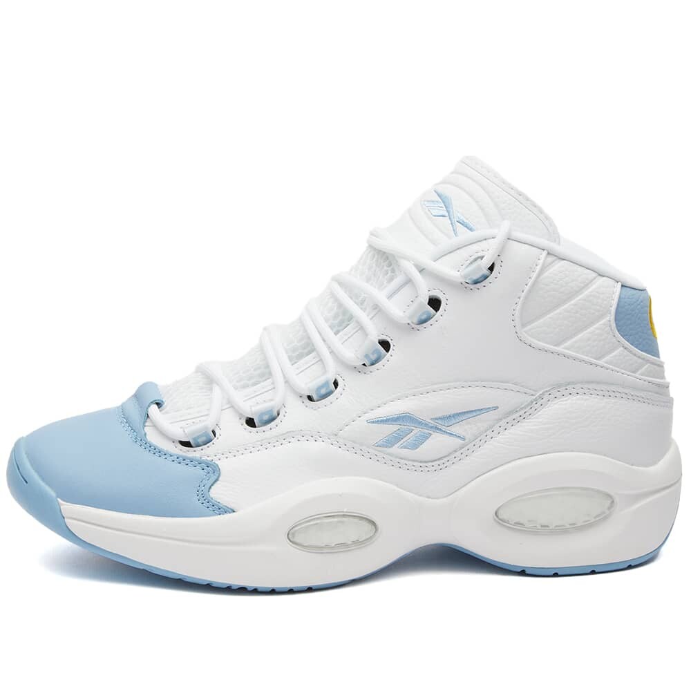 

Кроссовки Reebok Question Mid, белый/голубой