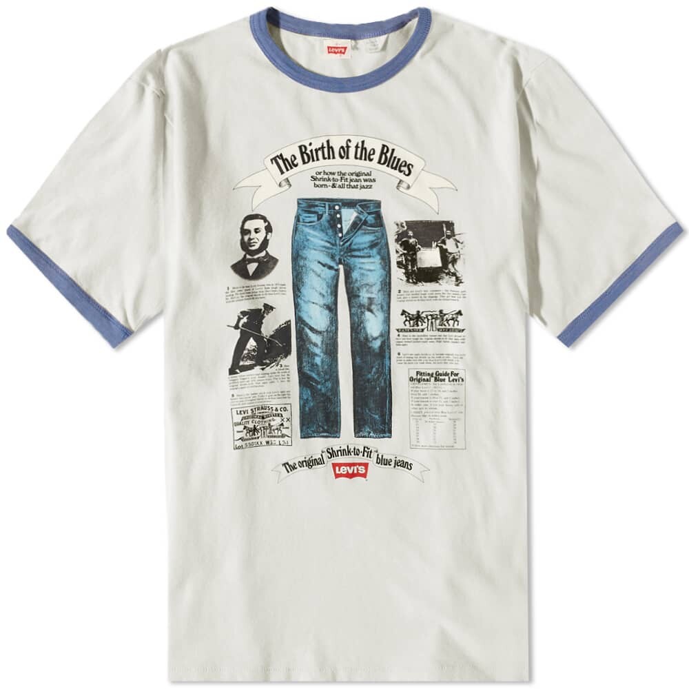 

Футболка Levis Vintage Clothing 1970's Ringer Tee