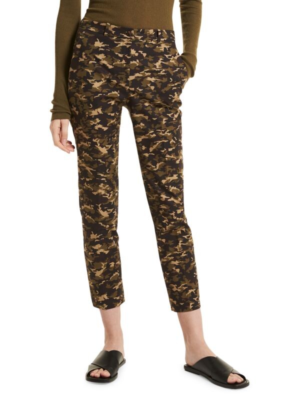 

Камуфляжные брюки до щиколотки samantha Michael Kors Collection Mini camo