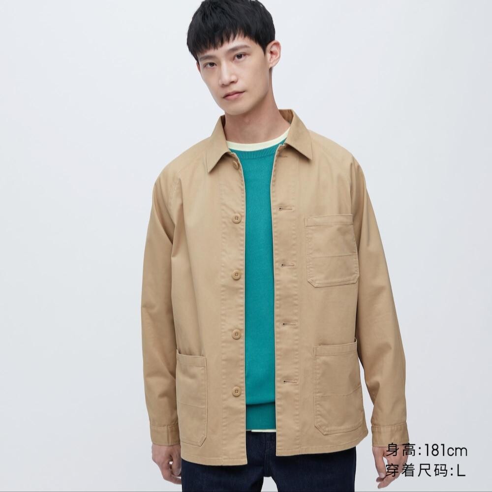 

Повседневная куртка унисекс Uniqlo, кэмел