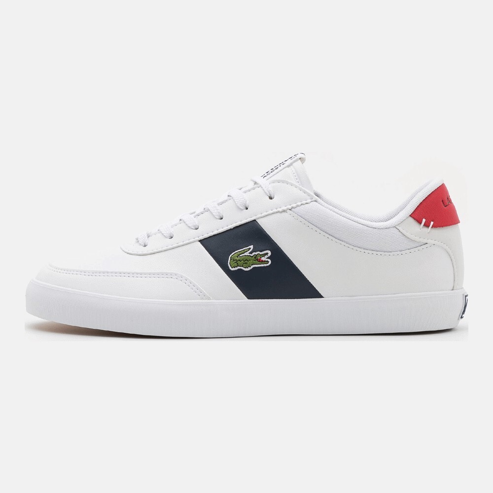

Кроссовки Lacoste Court, white/navy/red