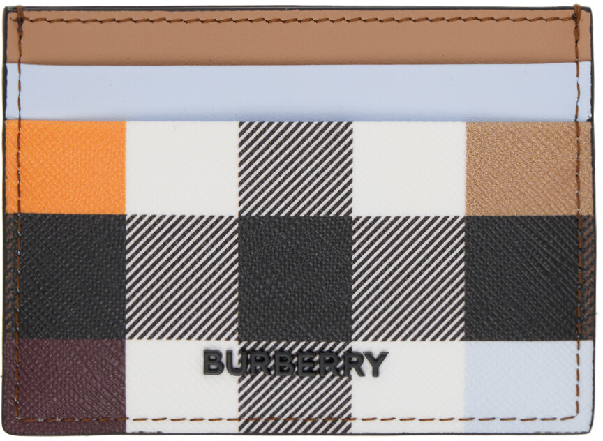 

Многоцветный держатель для чековых карт Burberry