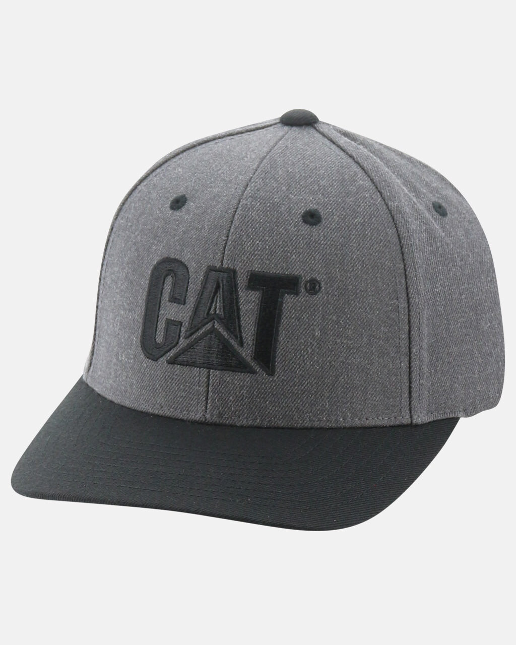 

Мужская шерстяная кепка с логотипом CAT, серый
