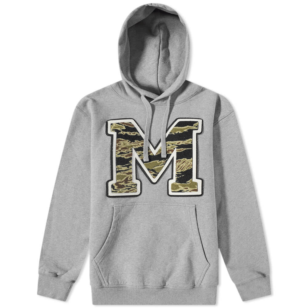

Толстовка Maharishi MA23 Embroidered Popover Hoody, Серый