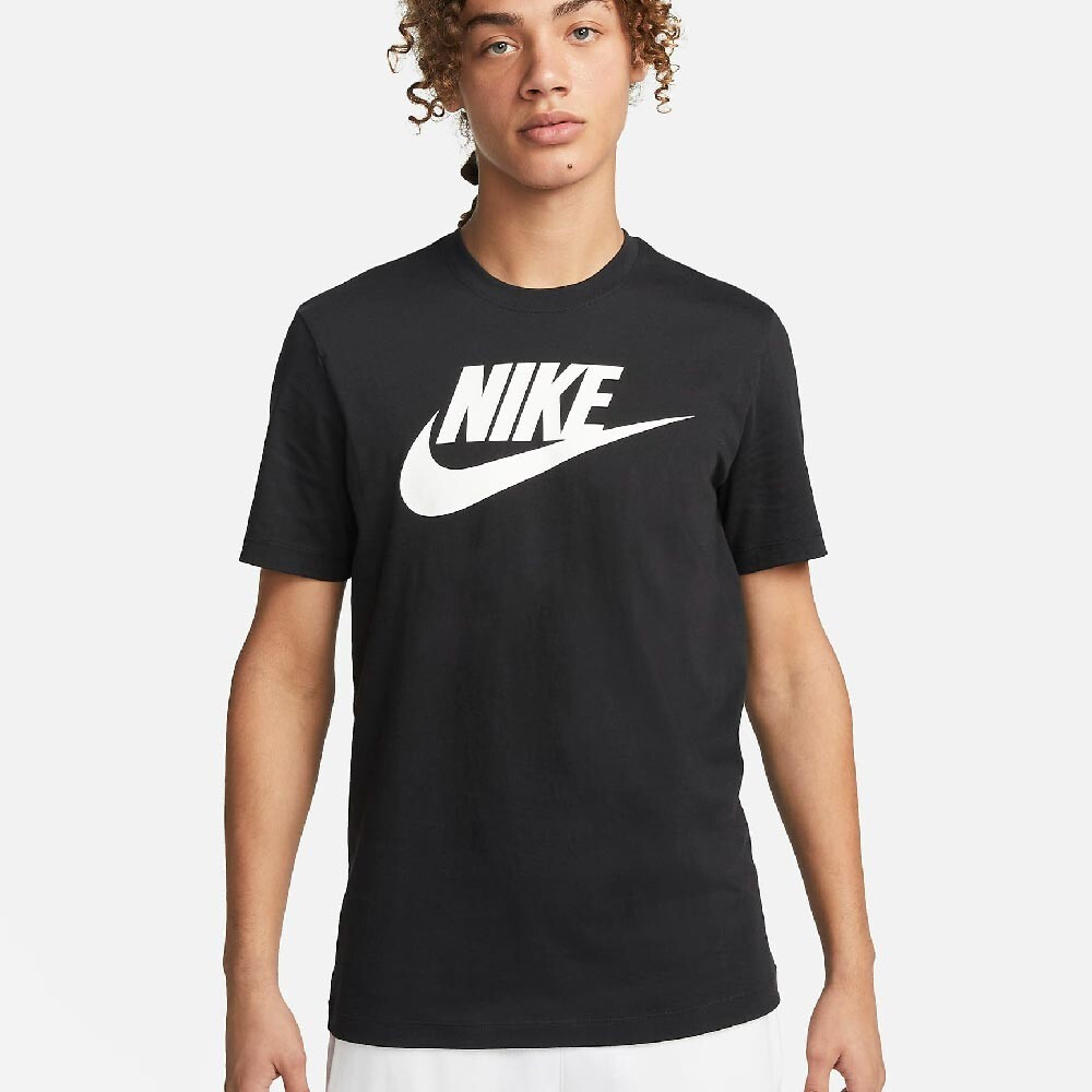 

Футболка Nike Sportswear, черный/белый
