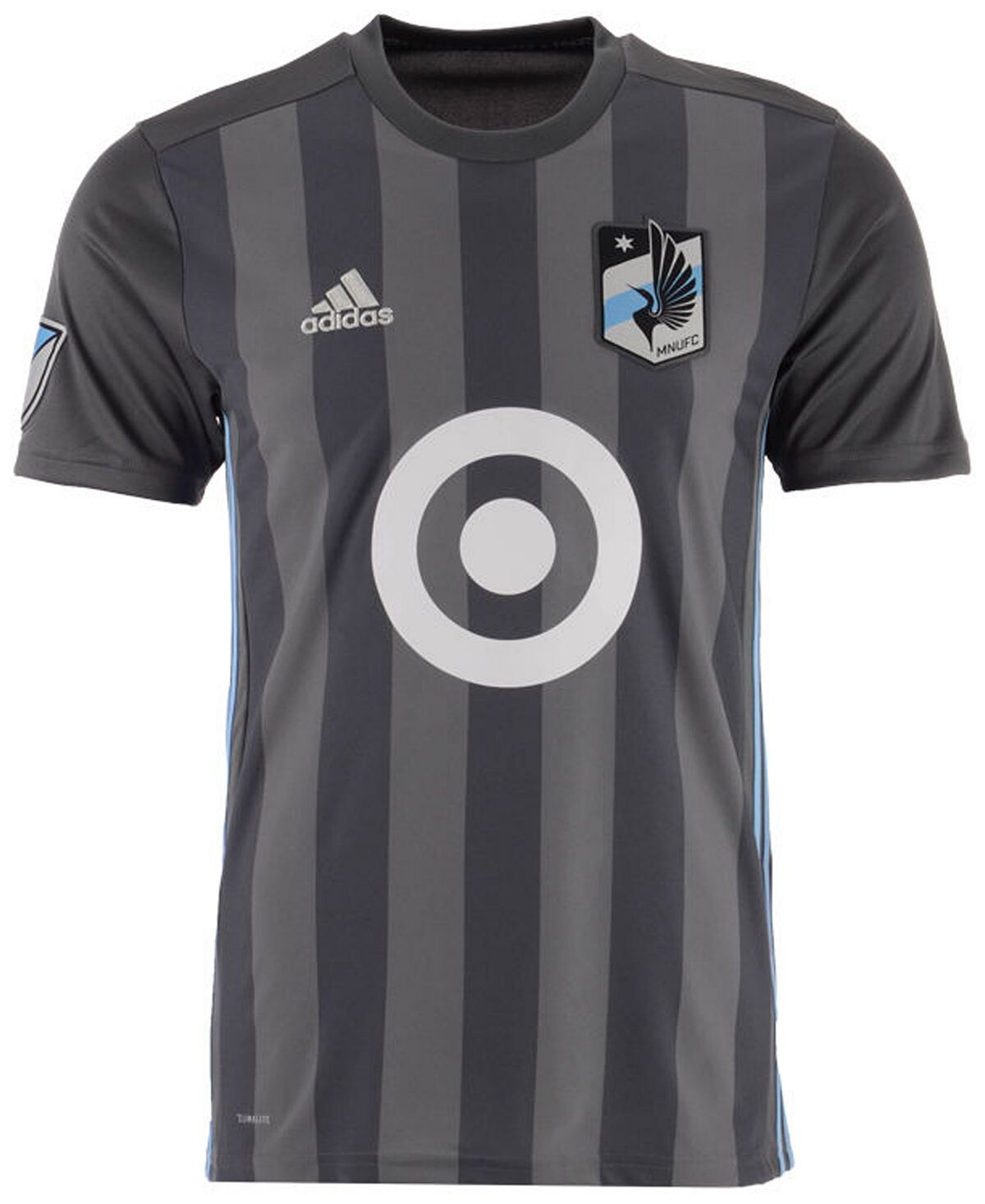 цена Мужская майка minnesota united fc, основная копия adidas, серый