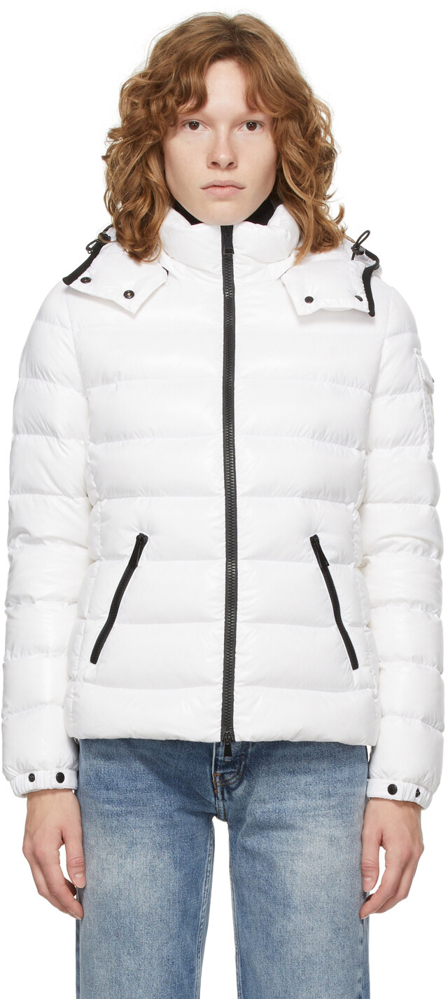 

Белый пуховик Bady Moncler