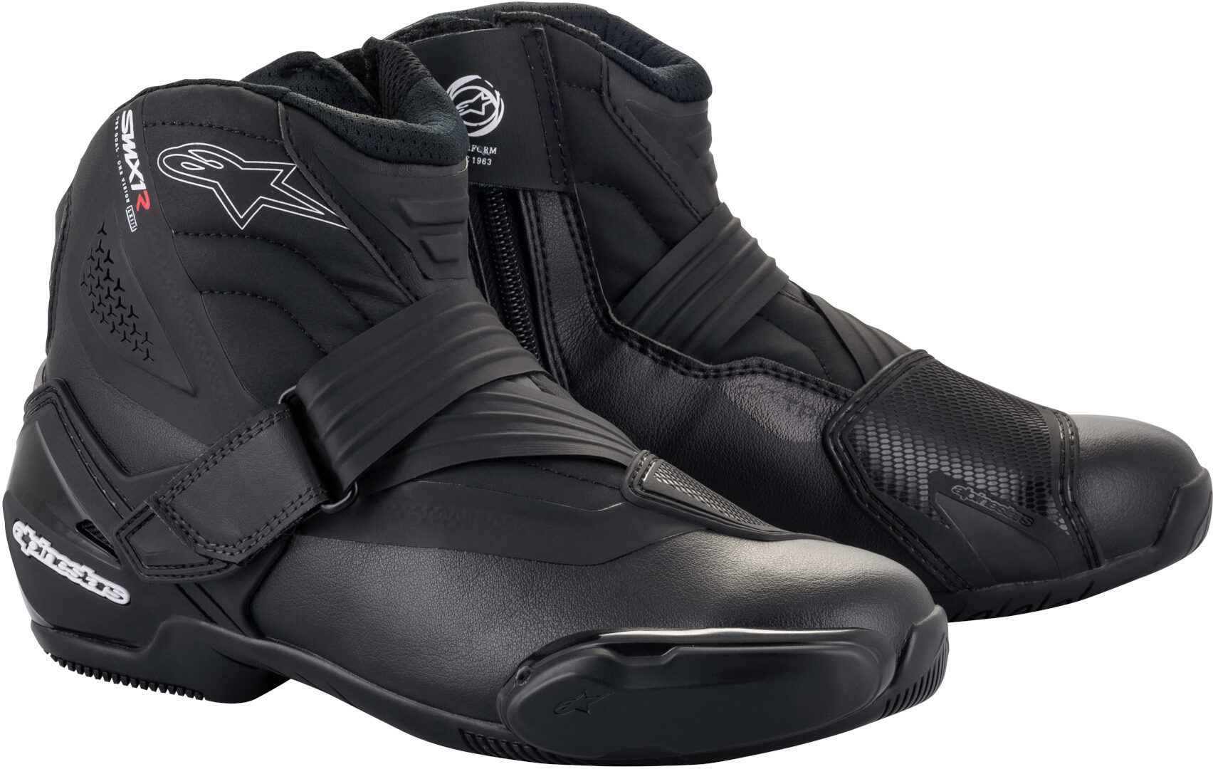 Мотоциклетные ботинки Alpinestars SM-1 R V2, черный - фото