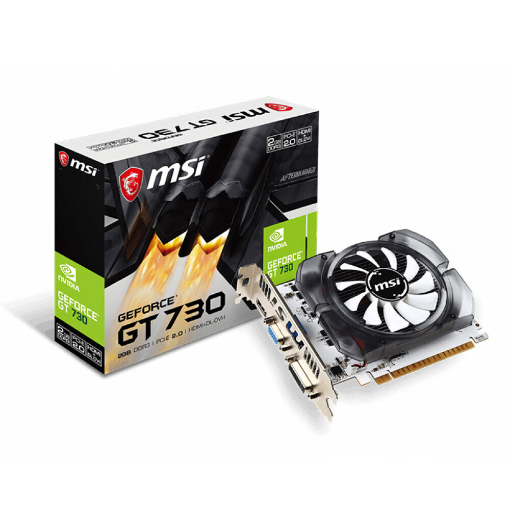 

Видеокарта MSI GeForce GT 730 GDDR3 2GB