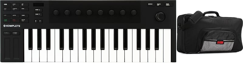 

Контроллер микроклавиатуры Native Instruments Komplete Kontrol M32 в комплекте с Gator G-MULTIFX-2411 - сумка для педали эффектов 24 x 11 дюймов Native Instruments + Gator 26154=1 G-MULTIFX-2411=1