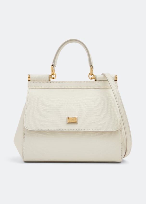 

Сумка DOLCE&GABBANA Medium Sicily bag, белый