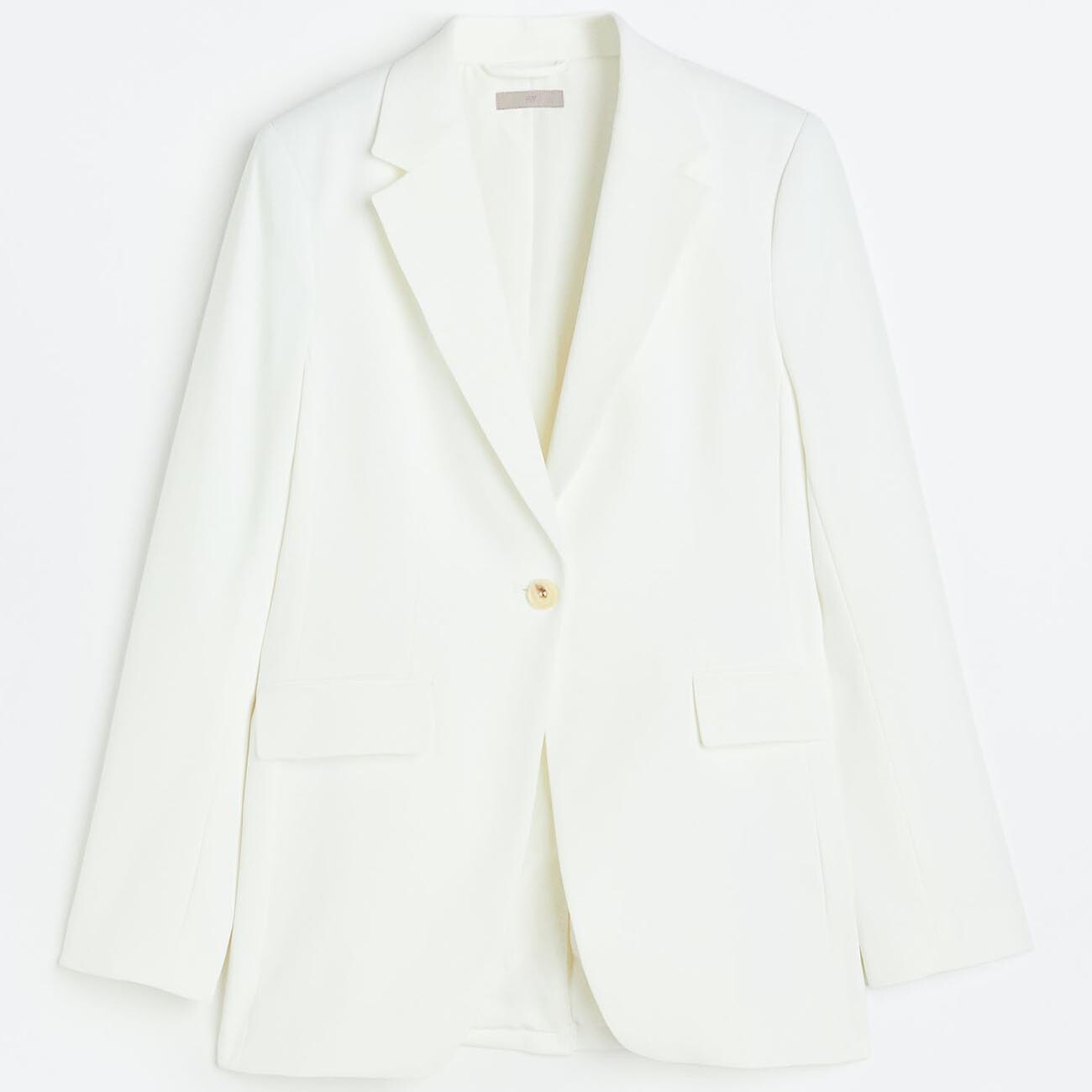 

Блейзер H&M Fitted, белый