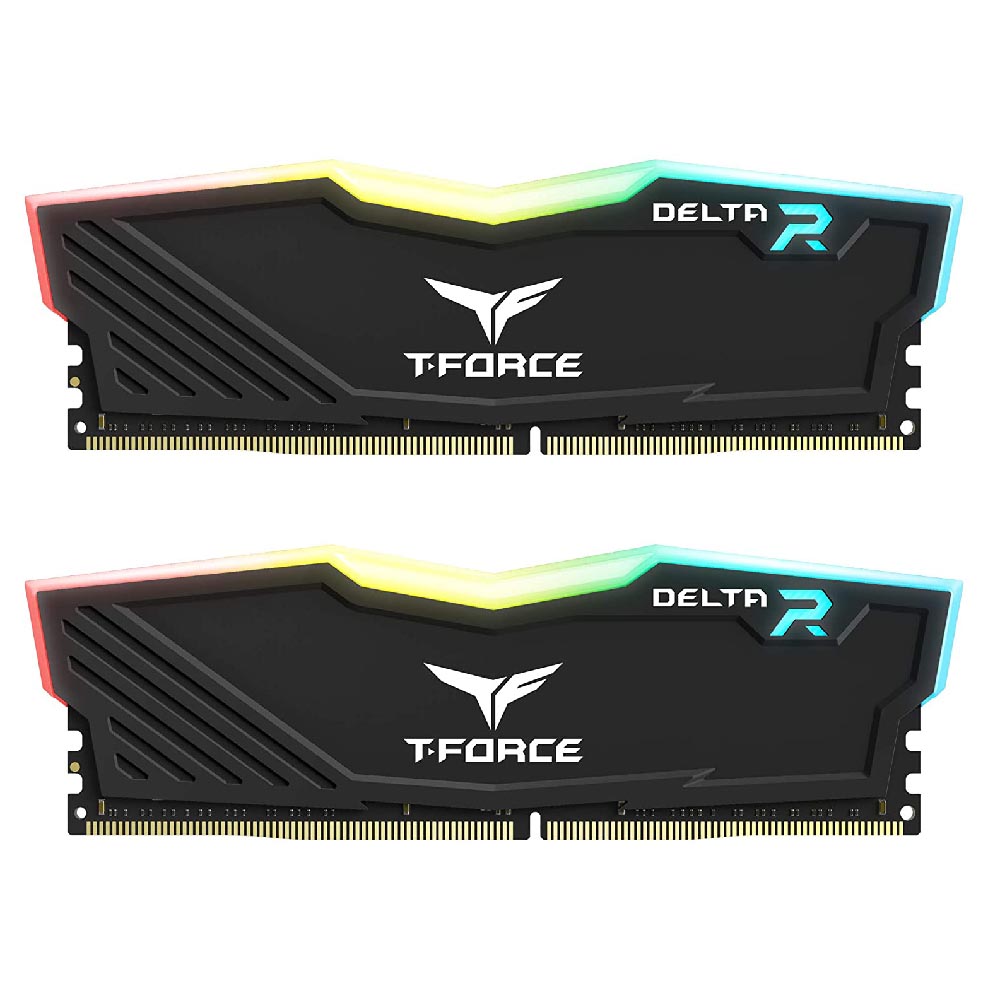 Оперативная память Team Group T-Force Delta RGB 16 Гб (2х8), DDR4-3200 МГц, TF3D416G3200HC16CDC01