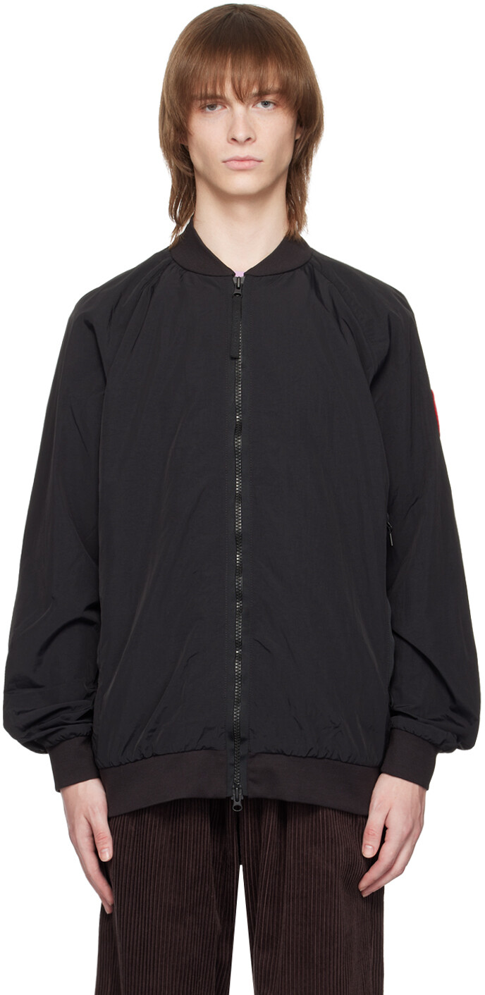 

Черный бомбер Faber Canada Goose