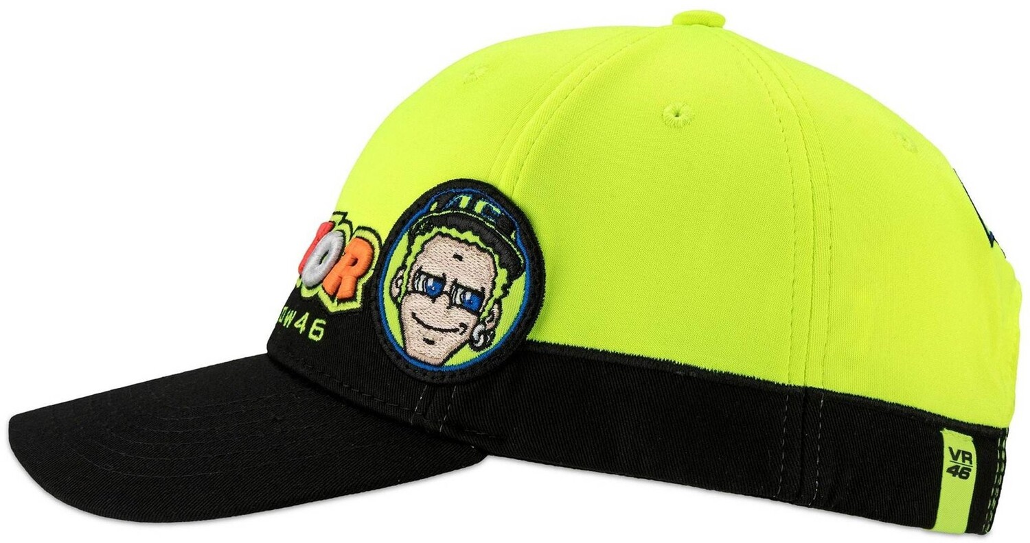 

Кепка VR46 Cupolino, черный/желтый
