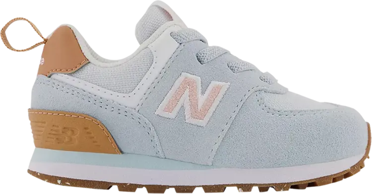 

Кроссовки New Balance 574 Toddler 'Morning Fog Gum', синий