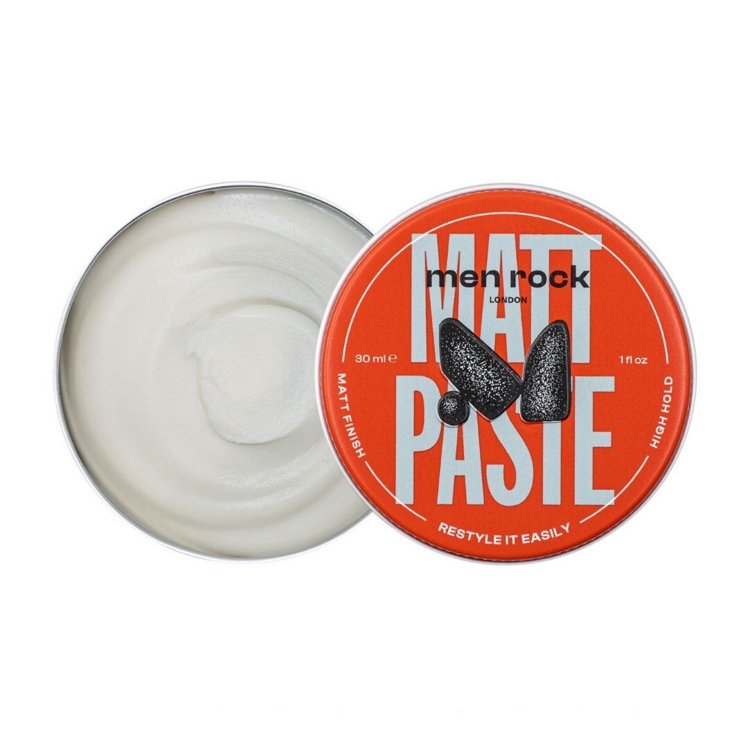 

MenRock Matt Paste Hight Hold Matt Finish матирующая паста для волос для мужчин 30мл