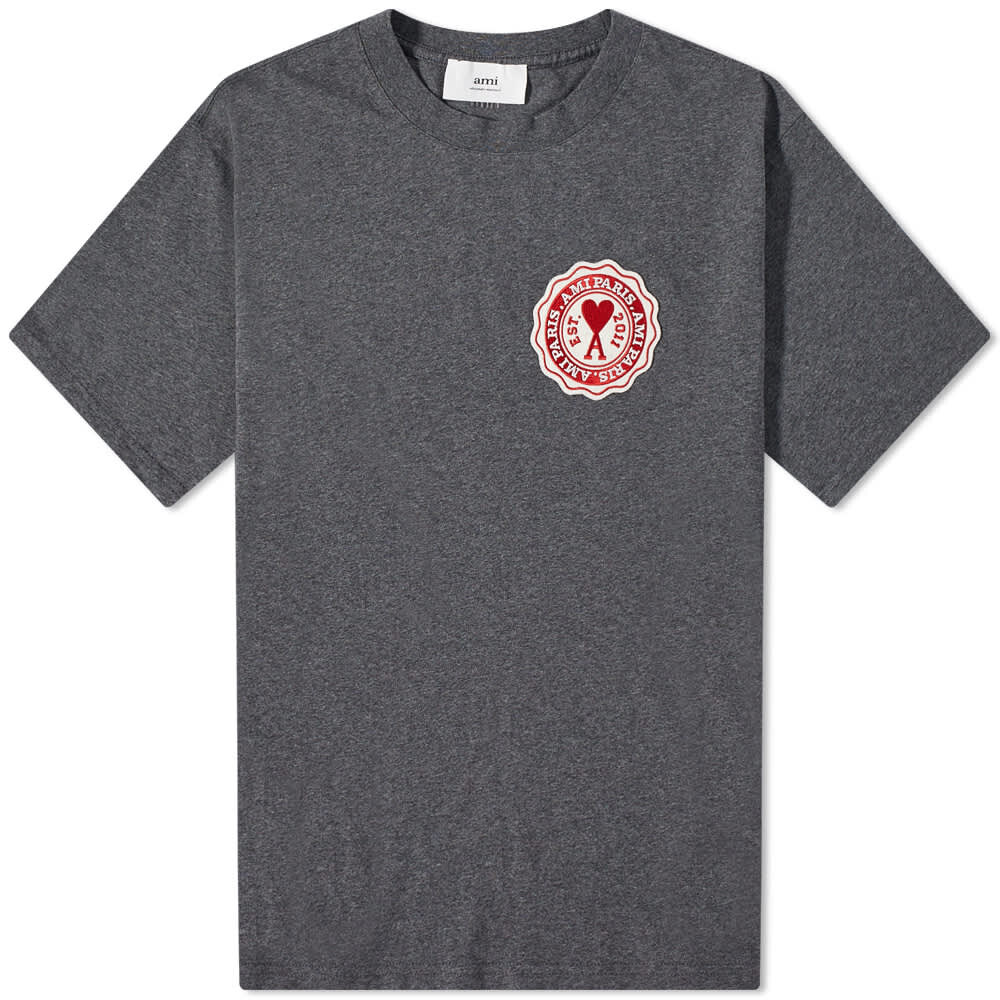 

Футболка AMI Paris Patch Tee