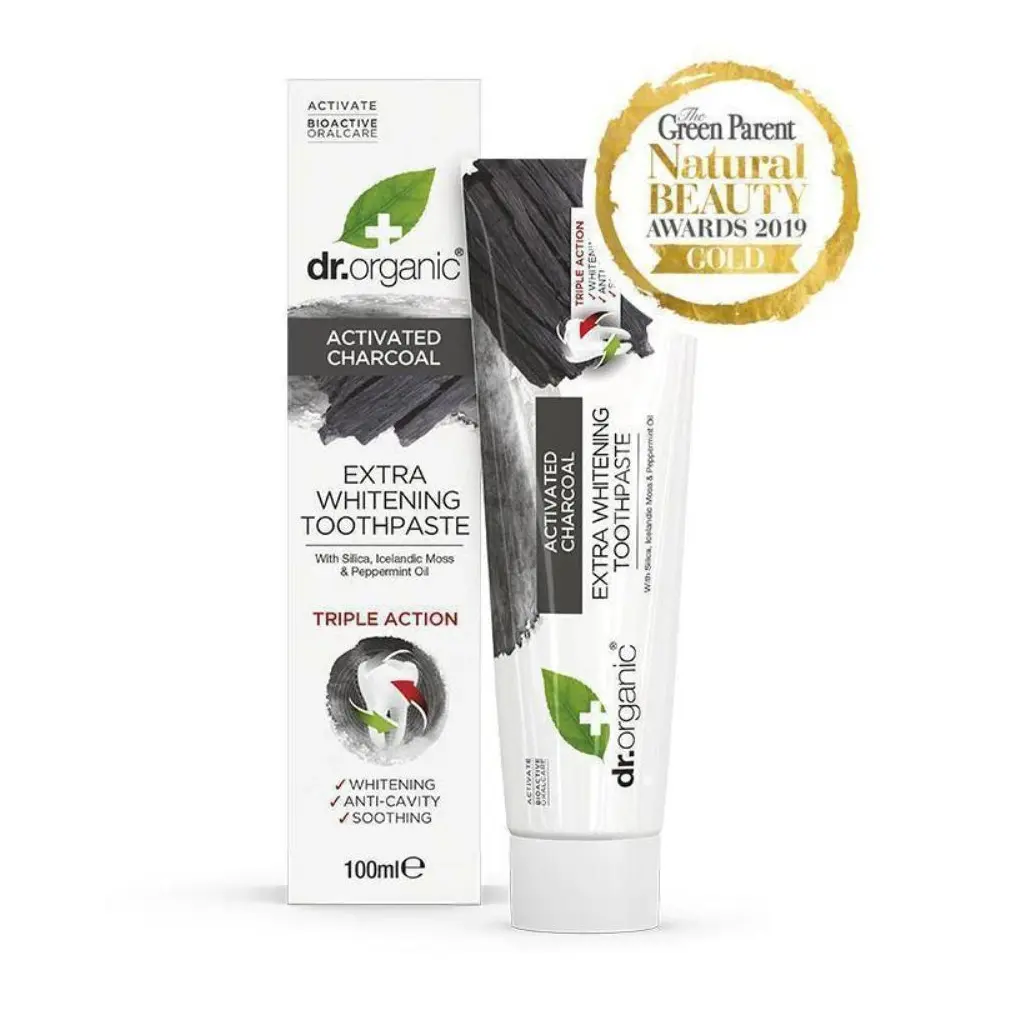 

Dr.Organic зубная паста с активированным углем, 5,7 мл
