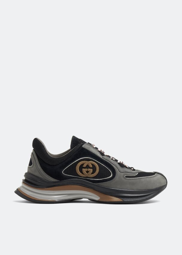 

Кроссовки GUCCI Gucci Run sneakers, черный
