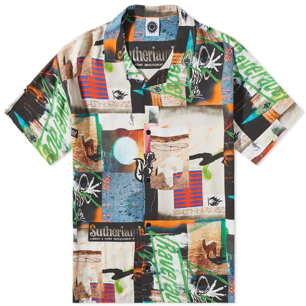 

Рубашка Good Morning Tapes X Peter Sutherland Raverrade Vacation Shi
