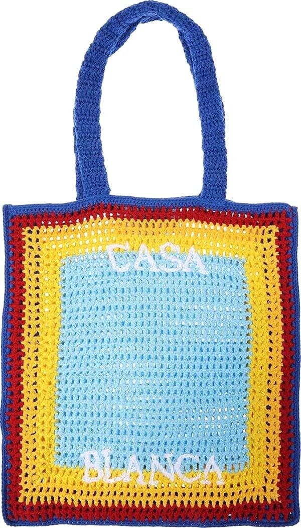 

Сумка Casablanca Arch Crochet, многоцветная