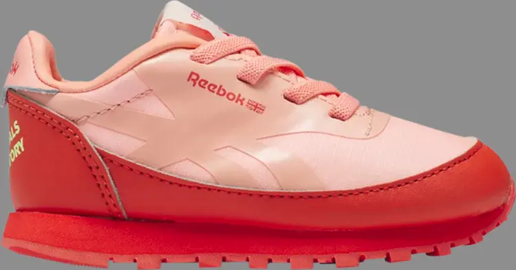 

Кроссовки the animals observatory x classic leather i 'racer red' Reebok, красный
