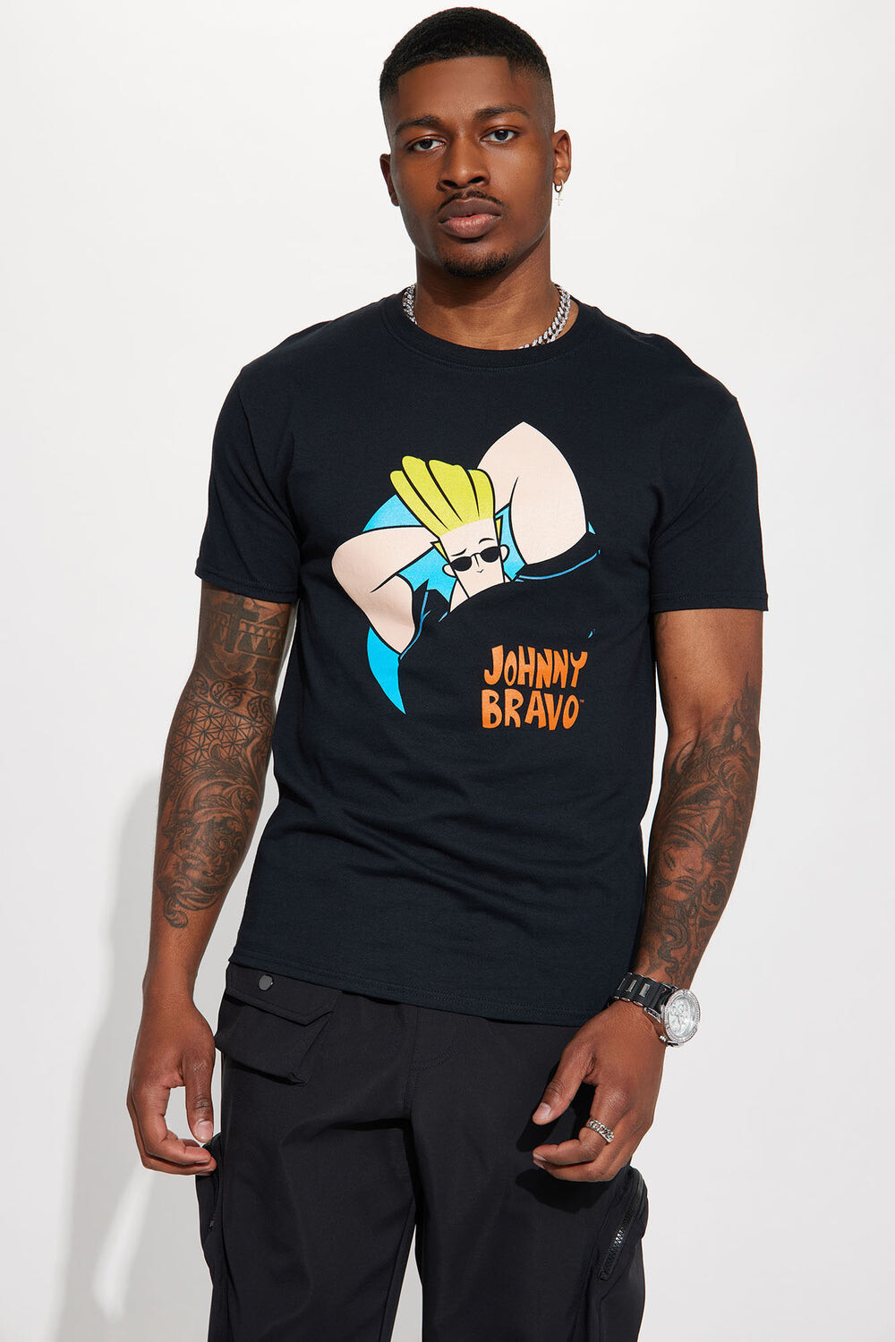 

Футболка Fashion Nova TSM5JMMJBR, черный