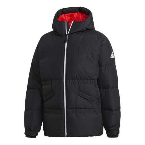 

Пуховик Adidas Outdoor Casual Sports hooded Black, Черный