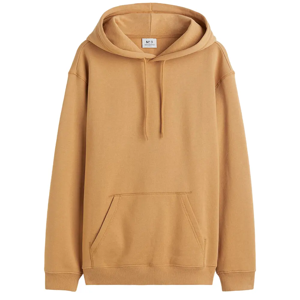 

Худи H&M Relaxed Fit, желто-бежевый