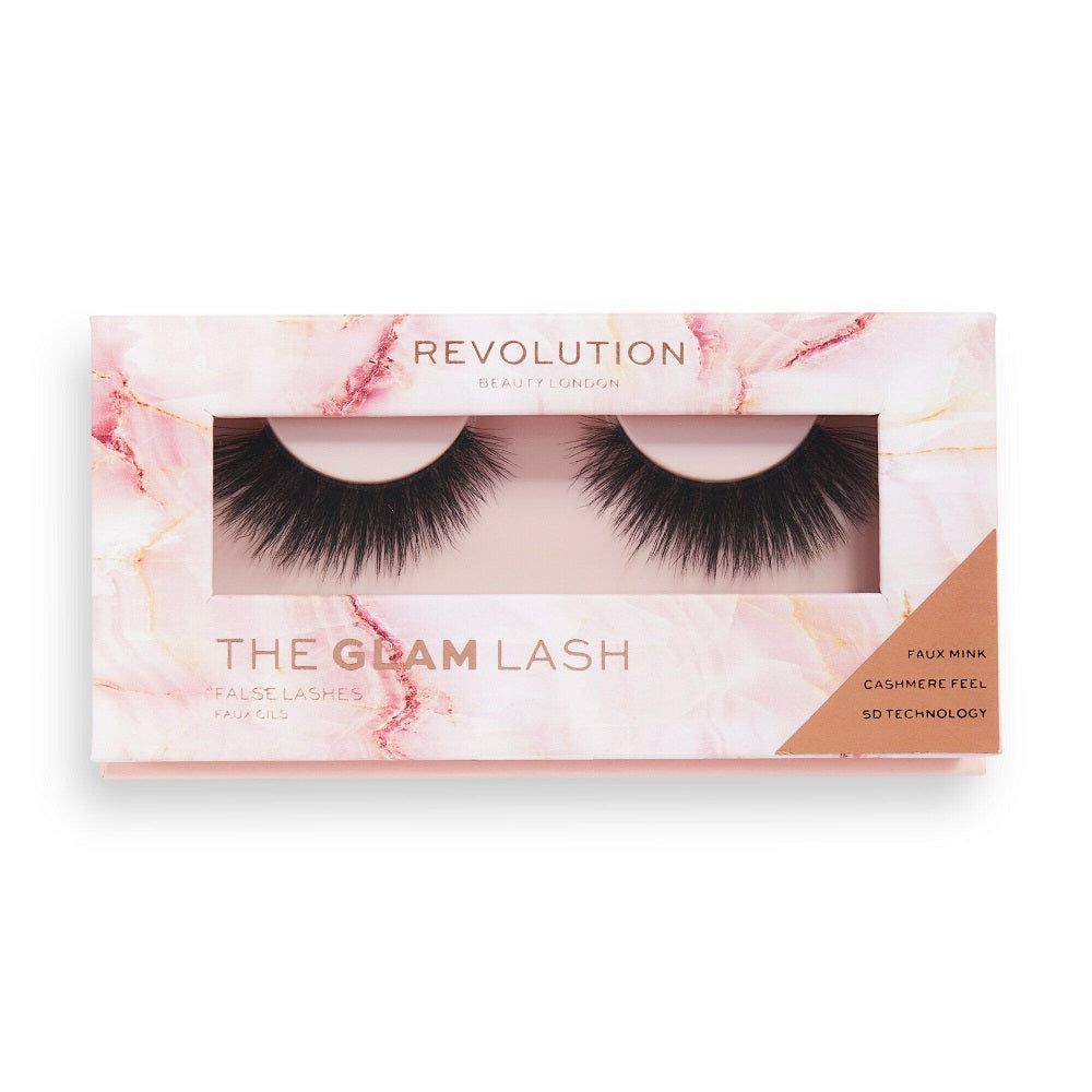 Makeup Revolution Пара накладных ресниц Glam Lash False Lashes 5D на полоске