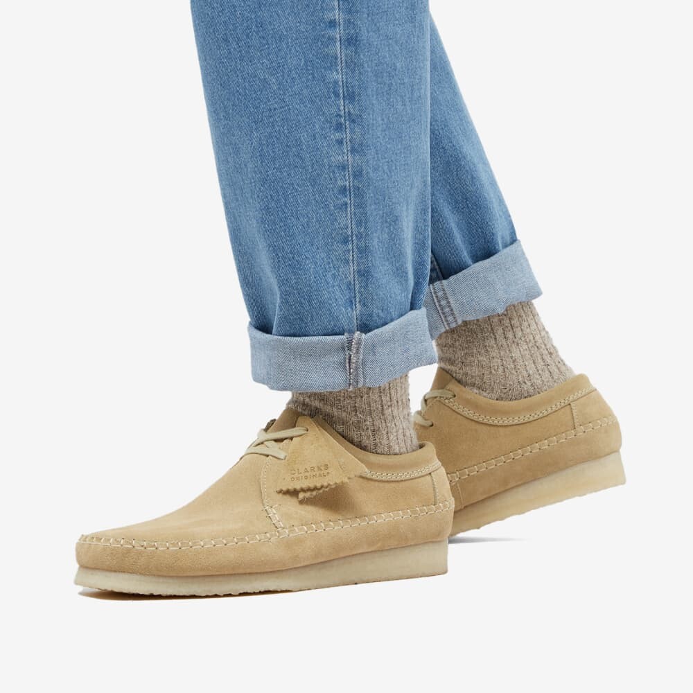 Полуботинки Clarks Originals Weaver – заказать из-за границы с доставкой в«CDEK.Shopping»
