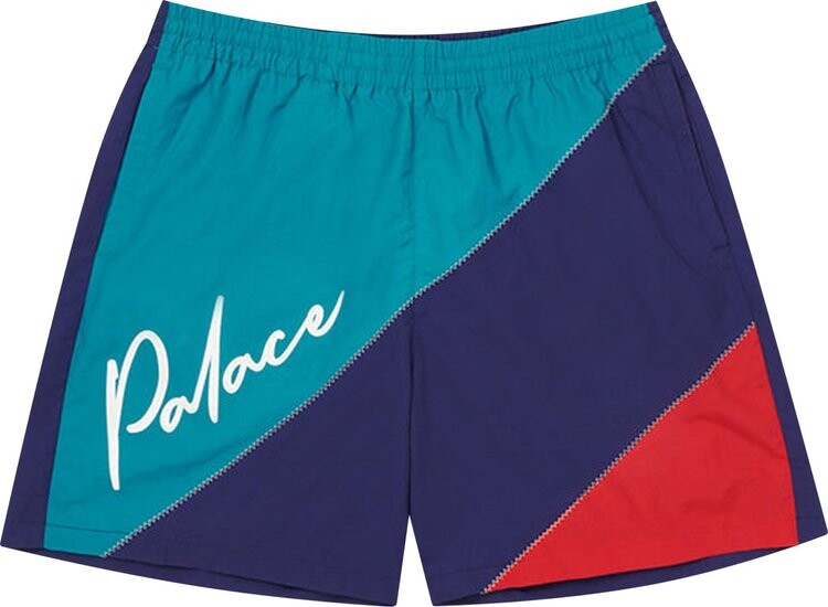 

Шорты Palace Sail Shorts 'Teal/Navy/Red', бирюзовый