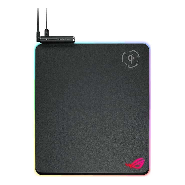 

Игровой коврик для мыши Asus NH01-ROG Balteus Qi, черный