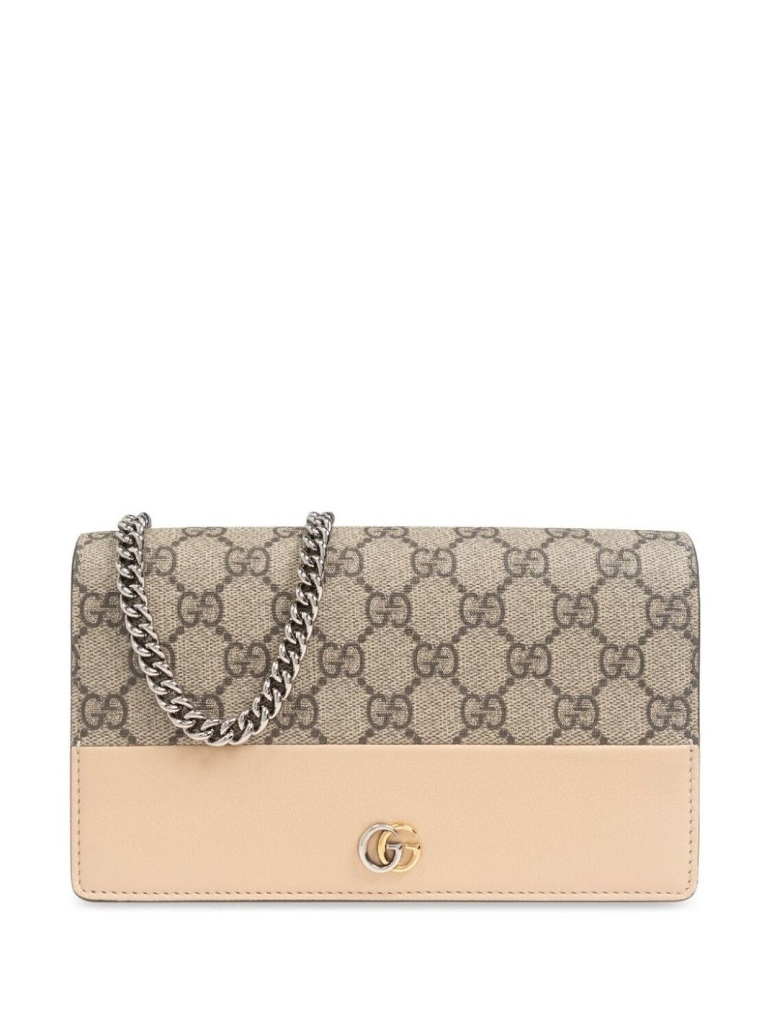 

Кошелек Gucci GG Marchmont chain, нейтральный цвет