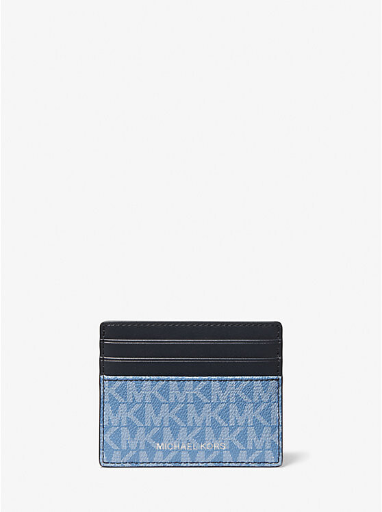 

Высокий чехол для визиток с логотипом Greyson Michael Kors Mens, синий