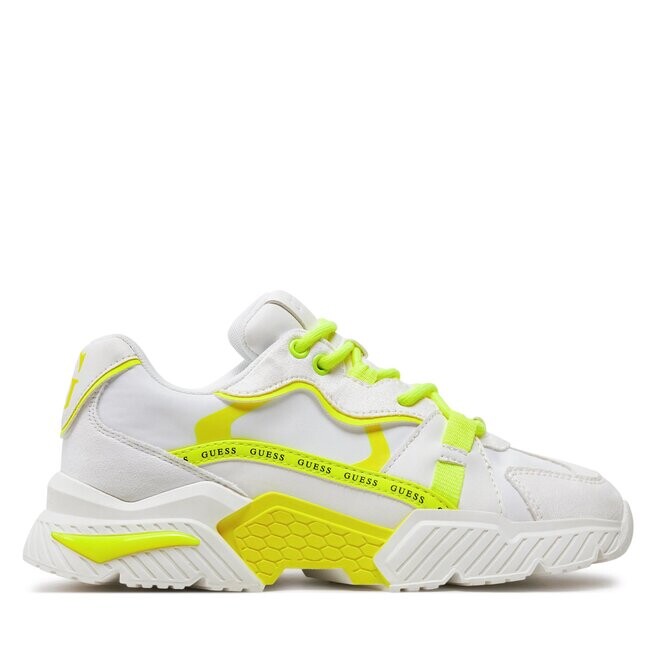 

Кроссовки Guess FLGCAI FAB12 WHIYE, бежевый/белый