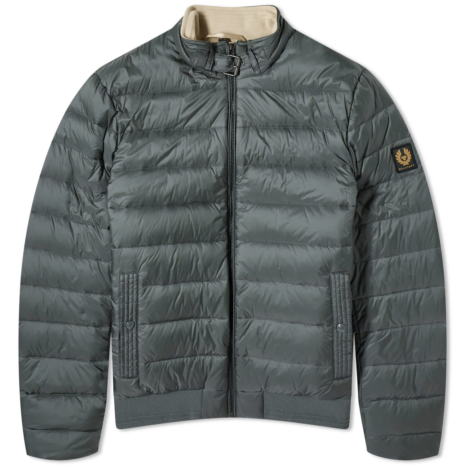 

Куртка Belstaff Circuit Down, цвет Dark Mineral Green & Shell
